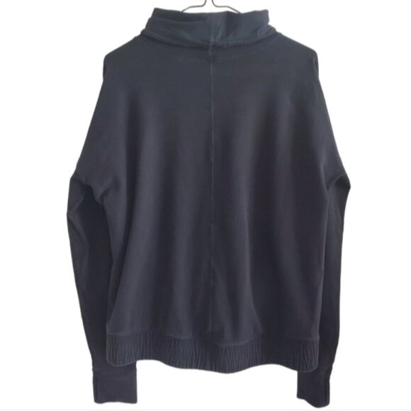 Lululemon Black Stress Less Pullover Sweater Size 8 - Picture 4 of 13
